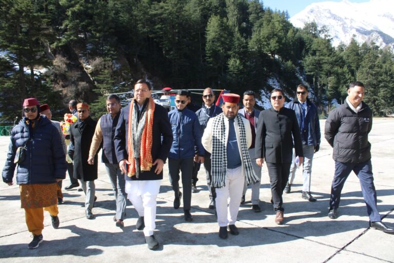 प्रधानमंत्री मोदी के प्रस्तावित दौरे को लेकर सीएम धामी ने परखी तैयारी,शीतकालीन यात्रा पर आएंगे पीएम