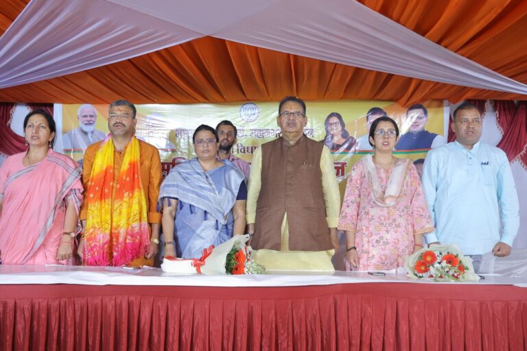 मसूरी विधानसभा में भाजपा का सक्रिय सदस्य सम्मेलन सम्पन्न, रेखा वर्मा और मंत्री गणेश जोशी ने किया संबोधित