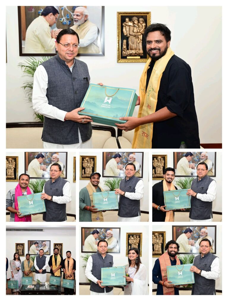देहरादून पहुँचे लोकप्रिय यूट्यूबर और कंटेंट क्रिएटर्स, शासकीय आवास पर हुई भेंटवार्ता