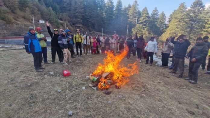 auli protest